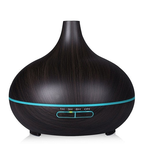 Aroma Protect - Wood Grain Aromatherapy Diffuser